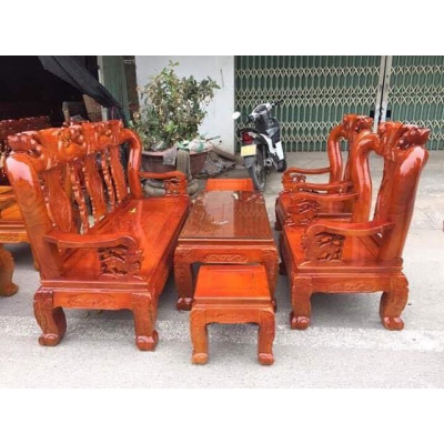 Bàn ghế Minh Quốc Đào gỗ Xoan