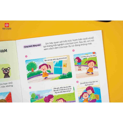 Sách - Kỹ năng tự bảo vệ bản thân cho trẻ 3 - 6 tuổi - Combo 4 Cuốn - Đinh Tị Books