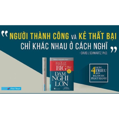 Sách - Combo Vượt Ngục Tư Duy + Dám Nghĩ Lớn (Bìa Mềm) - First News