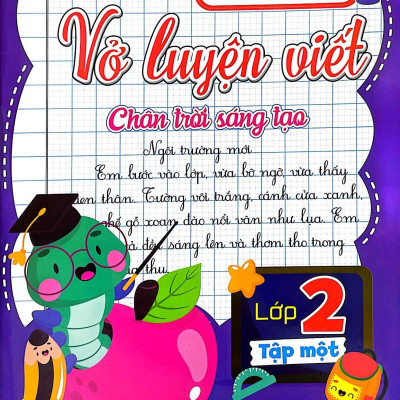 Vở Luyện Viết Lớp 2 - Tập 1 (Chân Trời Sáng Tạo)