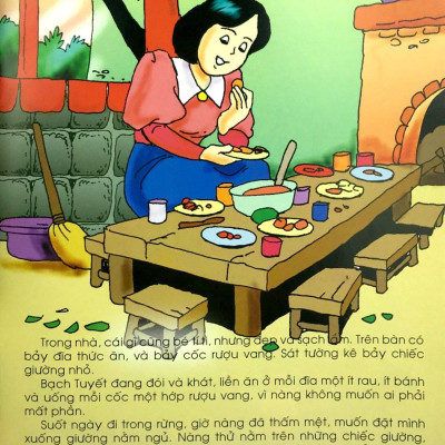 Truyện Cổ Tích Thế Giới - Bạch Tuyết Và Bảy Chú Lùn