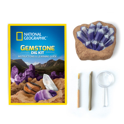 Đồ Chơi National Geographic Bộ Khảo Cổ Truy Tìm Đá Quí STEAM RTNGGEM