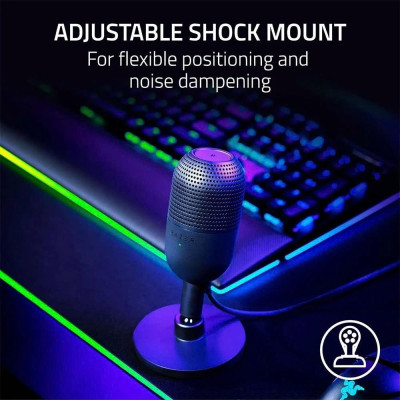 Micro USB Mic Thu Âm Condenser Podcast, Livestream, Radio, ASMR Microphone Phòng Thu Studio PC Microphone Chuyên Nghiệp Thu Âm Rõ Nét Chống Ồn Độ Nhậy Cao LED MÀU HỒNG - Hàng Chính Hãng
