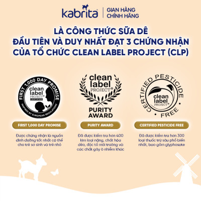 Combo 2 lon Sữa dê Kabrita số 3 cho trẻ trên 24 tháng - Lon 800g