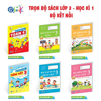 TRỌN BỘ SIÊU PHẨM LỚP 3 - KẾT NỐI TRI THỨC HOT NHẤT THỊ TRƯỜNG RA MẮT   Bộ BÀI TẬP TUẦN, ĐỀ KIỂM TRA & BÀI TẬP HÀNG NGÀY. Học kì 1