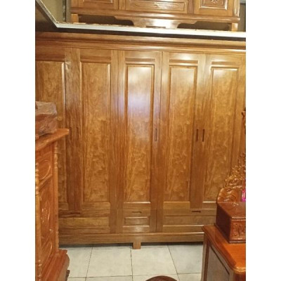 Tủ Quần Áo gỗ Đinh Hương 5 Cánh 240cm giá 13tr