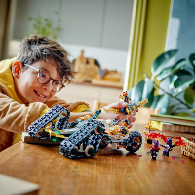 Đồ Chơi Lắp Ráp Siêu Xe Kết Hợp 4 Trong 1 LEGO NINJAGO 71820 (576 chi tiết)