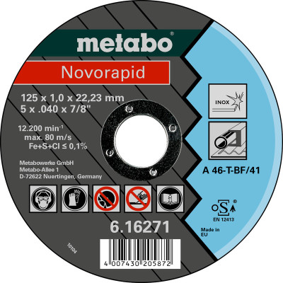 Máy Mài Góc Metabo W 750-125 SET (Ø125mm)