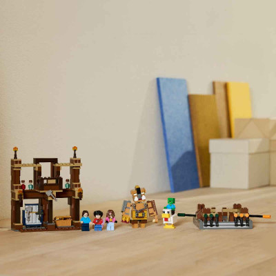 Đồ Chơi Lắp Ráp Võ Đài Chiến Đấu Woodland Mansion LEGO MINECRAFT 21272 (491 chi tiết)