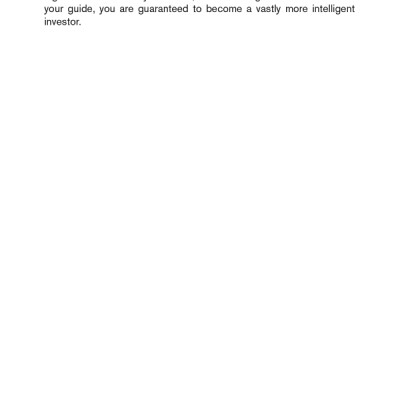 The Intelligent Investor: The Definitive Book on Value Investing. A Book of Practical Counsel (Revised Edition)