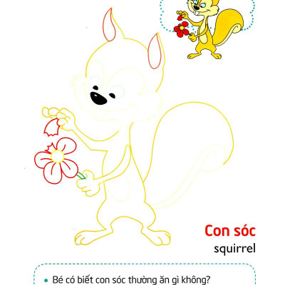 Tập Tô Màu Và Nhận Biết Thế Giới Xung Quanh - Động Vật Hoang Dã