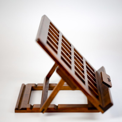 Giá Gỗ Đọc Sách Truyền Thống TOYOOKA CRAFT (bản đôi), Phụ Kiện Gỗ Cao Cấp – SC05 