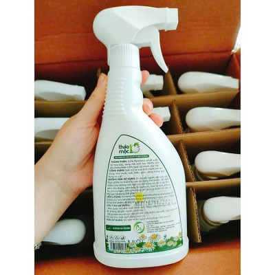 Diệt Côn Trùng Gián, Kiến, Kiến Ba Khoang, Muỗi, Ruồi, Mọt 100% Sinh Học Thảo Mộc Hương Sả Chanh Chai Xịt 500ml An Toàn Cho Sức Khỏe Em Bé Và Người Già