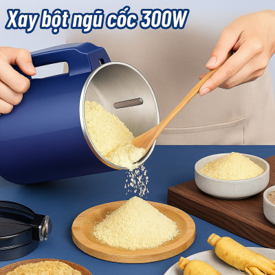 Májy Xay Ngữ Cốc Mini 300W – Nghiền Được Gạjo,Đậu,Tiêu,Gia Vị, Ngjũ Cốc Nhanh Mịn, đèn ốp trần