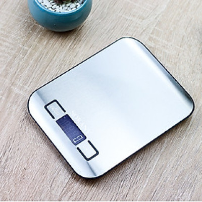 Cân tiểu ly 5kg Sokany SK-19026 màu bạc, chống nước, độ chính xác cao  - HÀNG CHÍNH HÃNG - DELIYA