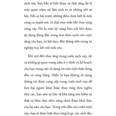 Thao Túng Tâm Lý Trong Công Việc