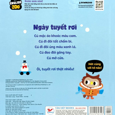 English Zoo - Ngày Tuyết Rơi - Snowy Day