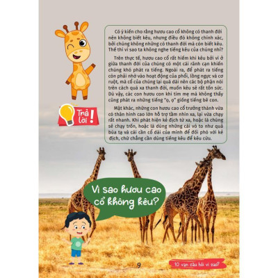 Sách - 10 Vạn Câu Hỏi Vì Sao - Kiến Thức Bách Khoa - Thế Giới Động Vật - Việt Thư