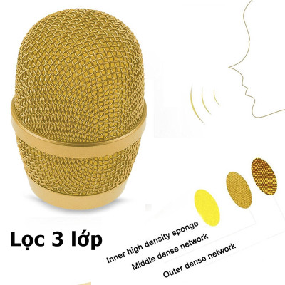 Micro Karaoke Bluetooth kèm loa kết nối điện thoại, máy tính bảng Hát Không Dây, Nghe Nhạc, Hỗ Trợ Kết Nối Thẻ Nhớ, USB Pin sạc MÀU ĐEN - Hàng Chính Hãng