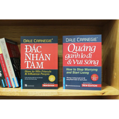 Sách - Combo Đắc nhân tâm  + Quẳng gánh lo đi & vui sống  - FirstNews