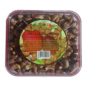 Hạt Điều Rang Muối Loại 1 Giòn Ngon | Hộp Vuông 500g | Natureplus