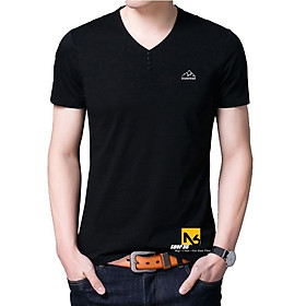 Áo Thun Nam Có Cổ Tim Tay Ngắn Thun Cotton 4 Chiều Form Body Thời Trang Hàn Quốc Cao Cấp AT10 