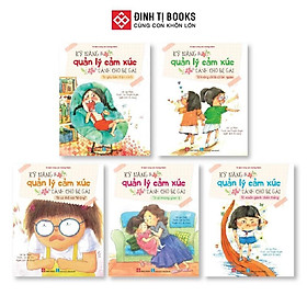 Sách - Kỹ năng quản lý cảm xúc dành cho bé gái (trọn bộ 5 tập) - Đinh Tị Books