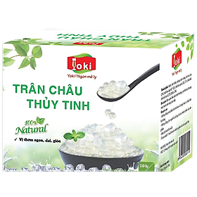 Trân châu thủy tinh Yoki 300g (10*30g)