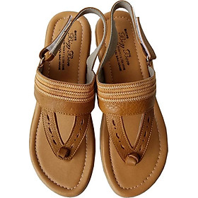 Giày Sandal Kẹp Nữ BIGGBEN Da Bò Thật SDN31