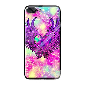 Ốp lưng kính cường lực cho iPhone 8 Plus LOVE 5 - Hàng chính hãng