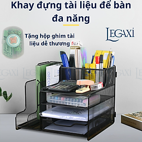 [KỆ TÀI LIỆU ĐA NĂNG] Kệ để hồ sơ tài liệu giấy tờ có nhiều ngăn để tài liệu,bút, thước, ghim bấm, tạp chí Dành cho văn phòng công sở