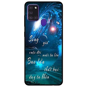 Ốp lưng dành cho Samsung Galaxy A12 - A21s - A31 - mẫu Thất Bại Dạy Ta Lớn Khôn