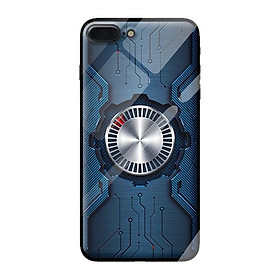 Ốp lưng kính cường lực cho iPhone 7 Plus VÒNG TRÒN 9 - Hàng chính hãng
