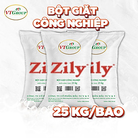 Bột giặt công nghiệp Zily 25kg/bao