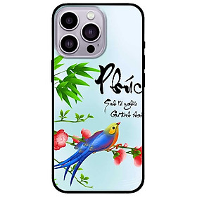 Ốp lưng cho IPhone 12 - 12 Pro - 12 Pro Max - 13 Mini - 13 - 13 Pro - 13 Pro Max - Thư Pháp Phúc - Hàng Chính Hãng