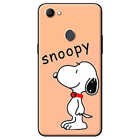 Ốp in cho Oppo F5 Chú Chó Snoopy - Hàng chính hãng