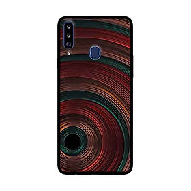 Ốp Lưng Dành Cho Samsung Galaxy A20s mẫu Họa Tiết Hình Tròn - Hàng Chính Hãng