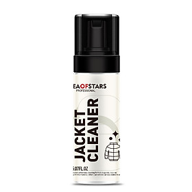 Chai bọt giặt khô áo da làm sạch quần áo Down Jacker Cleaner 150ml, bọt giặt khô giày da, túi da