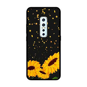 Ốp Lưng in cho Vivo V17 Pro Mẫu Hoa Hướng Dương - Hàng Chính Hãng