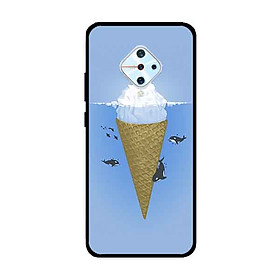 Ốp Lưng in cho Vivo S1 Pro/ Vivo V17 Mẫu Kem Đại Dương - Hàng Chính Hãng