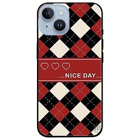 Ốp lưng dành cho Iphone 14 - Iphone 14 Plus - Iphone 14 Pro - Iphone 14 Pro Max - Nai Day Đỏ Đen