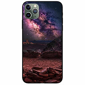 Ốp lưng dành cho Iphone 11 Pro Max mẫu Trời Đất Galaxy