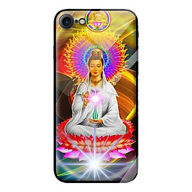 Ốp kính cường lực cho iPhone 7 phật 3 - Hàng chính hãng