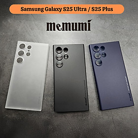 Ốp lưng nhám siêu mỏng 0.3mm cho Samsung Galaxy S25 Ultra / Galaxy S25 Plus hiệu Memumi Slim - chống bám vân tay, ôm sát máy, màng bảo vệ camera - Hàng nhập khẩu