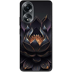 Ốp lưng cho Oppo A74 - A95 4G - A60 4G - A36 - A76 - A96 4G - Sen Đem Tuyệt Đẹp - Hàng Chính Hãng