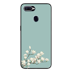 Ốp Lưng in cho Oppo A7 Mẫu Hoa Khô - Hàng Chính Hãng