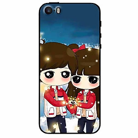 Ốp lưng dành cho Iphone 5/5s/5se mẫu Cặp Áo Đôi