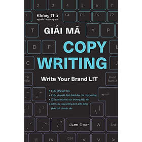Sách - Giải Mã Copywriting - Write Your Brand Lit - AZ Việt Nam