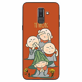 Ốp lưng dành cho Samsung J8 2018 mẫu Tứ Không
