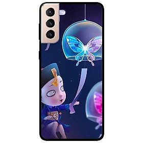 Ốp lưng dành cho Samsung Galaxy S21 - S21 Plus - S21 Ultra - mẫu Tiểu Cường Và Bướm